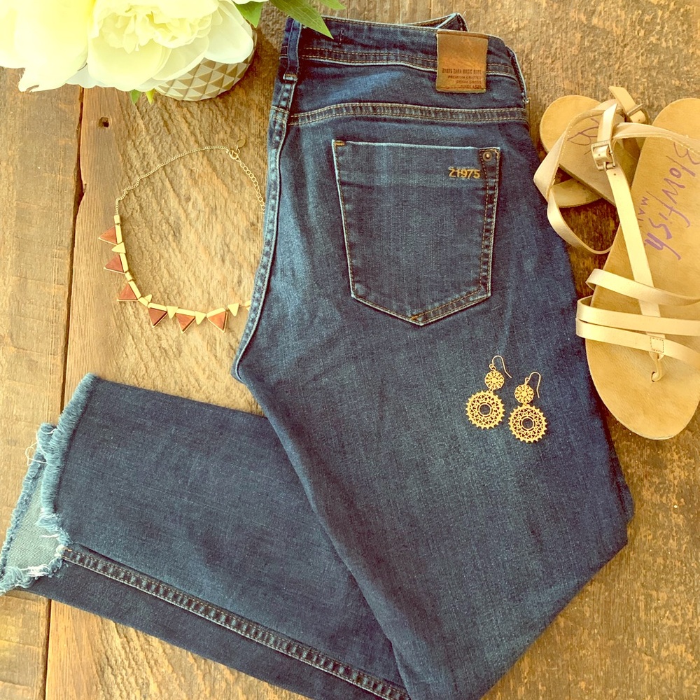 Zara Crop Skinny Jean